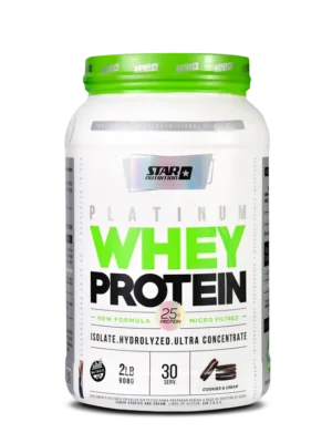 proteina1 Proteína STAR Nutrition 2 LBS en pote