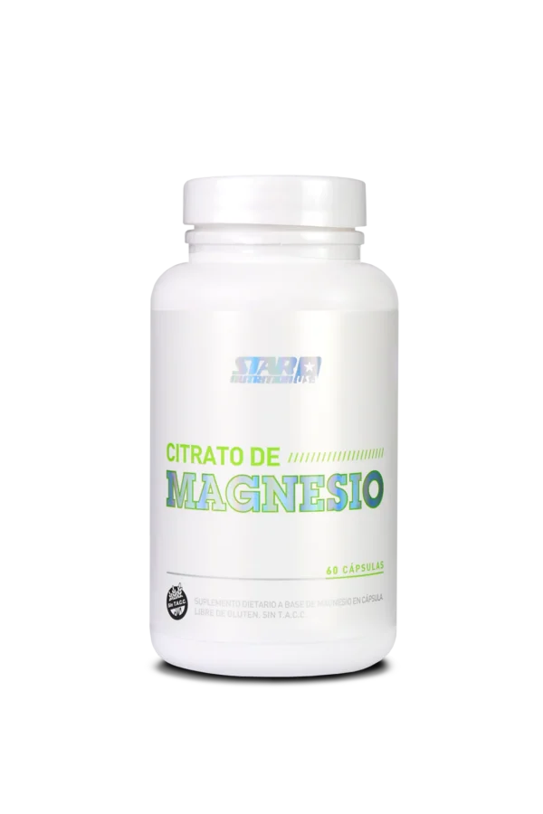 Citrato de Magnesio - 60 Cápsulas